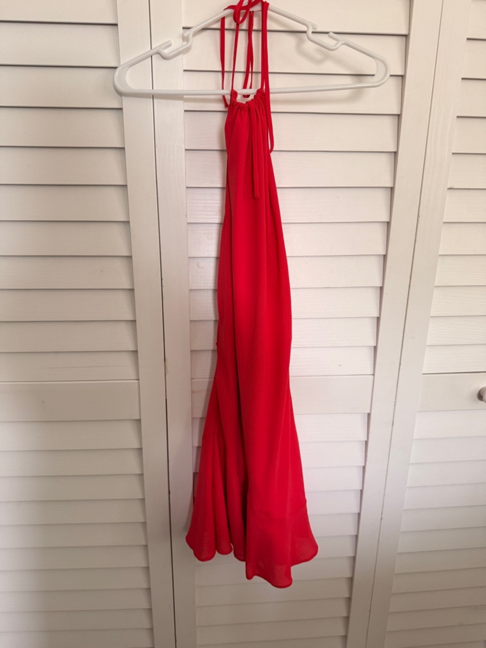 wild fable Bright Red Halter Dress